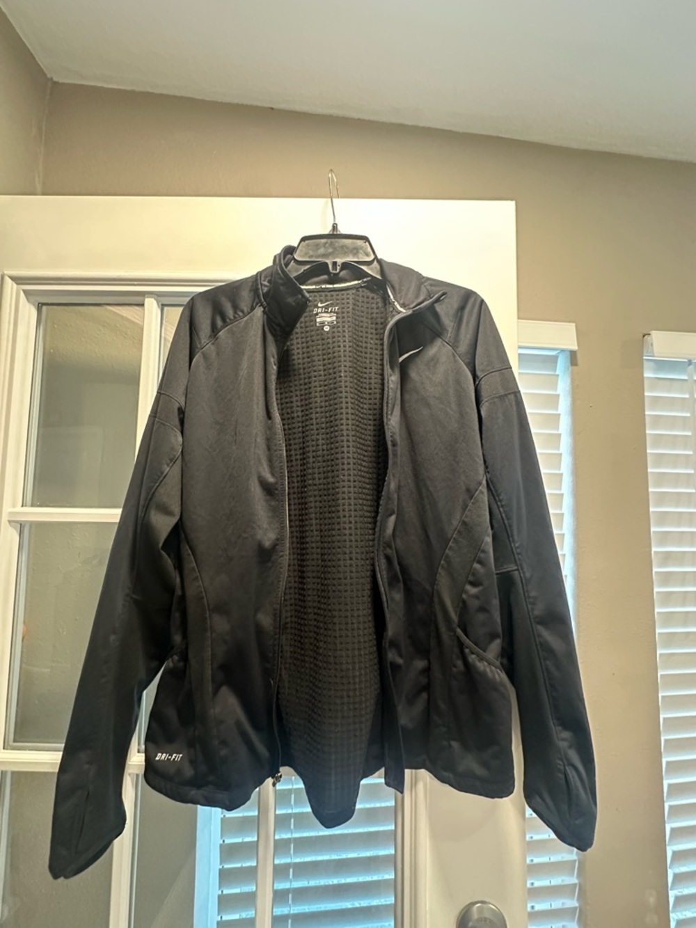 Nike Black Women's Jacket with Dri-FIT